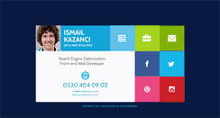 Desktop Screenshot of ismailkazanci.com